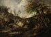 Figures dans un paysage boisé - Giovanni Peruzzini — widok dzieła