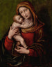 Matka Boża z Dzieciątkiem - Giovanni Pietro Rizzi Pedrini — widok dzieła