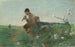 Idylle - Giovanni Segantini — widok dzieła