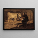 Filage - Giovanni Segantini — oprawiony obraz na ścianie