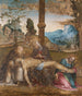 Pietà - Giovanni di Lorenzo Larciani — widok dzieła