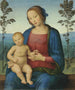 La Vierge à l'Enfant dans un paysage - Giovanni di Pietro — widok dzieła