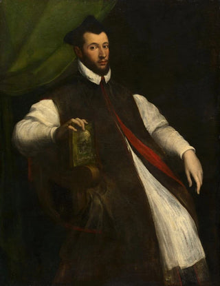 Girolamo Da Carpi - Portrait of a Prelate.webp