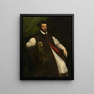 Girolamo Da Carpi - Portrait of a Prelate.webp