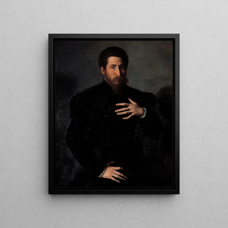 Girolamo Da Carpi - Portrait of a virile man.webp