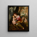 La Vierge à l'Enfant avec Noli Me Tangere Beyond - Girolamo Macchietti — oprawiony obraz na ścianie