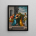La Visitation - Girolamo Marchesi — oprawiony obraz na ścianie