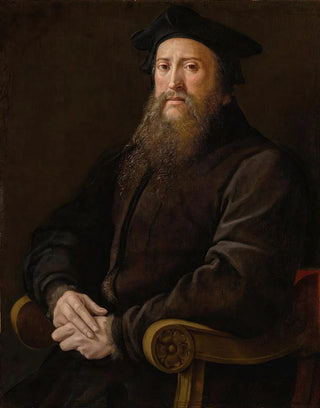 Girolamo Mazzola Bedoli - Portrait Of A Gentleman.webp