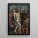 La Flagellation - Girolamo Romanino — oprawiony obraz na ścianie