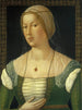 Portret młodej kobiety - Girolamo di Benvenuto — widok dzieła
