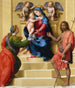 La Vierge à l'Enfant en majesté avec les saints Marie-Madeleine et Jean-Baptiste - Giuliano Bugiardini — widok dzieła