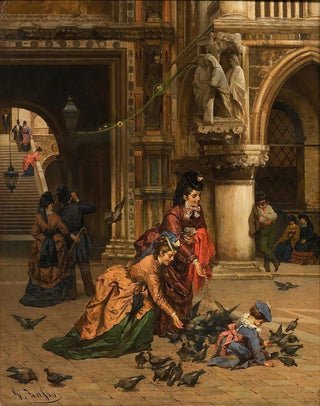 Giuliano Zasso - Auf der Piazza San Marco.webp
