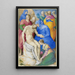 La Lamentation - Giulio Clovio — oprawiony obraz na ścianie
