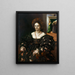 Marguerite Paléologue - Giulio Romano — oprawiony obraz na ścianie