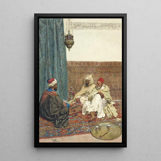 Giulio Rosati - A Game of Tavli.webp