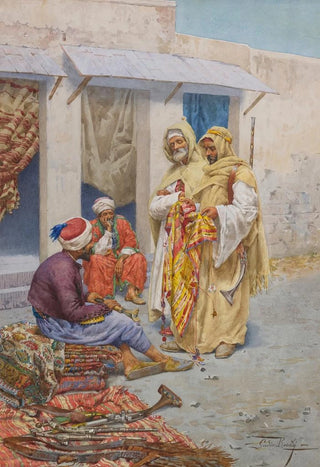 Giulio Rosati - The Carpet Seller.webp