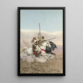 Giulio Rosati - Two Arab Horsemen.webp