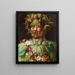 Rodolphe II Habsburg lub Vertumne - Giuseppe Arcimboldo — oprawiony obraz na ścianie
