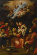 Narodziny Dziewicy - Giuseppe Bartolomeo Chiari — widok dzieła