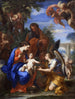Le Repos pendant la fuite en Égypte - Giuseppe Bartolomeo Chiari — widok dzieła