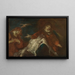 Pietà z Marią Magdaleną - Giuseppe Bazzani — oprawiony obraz na ścianie