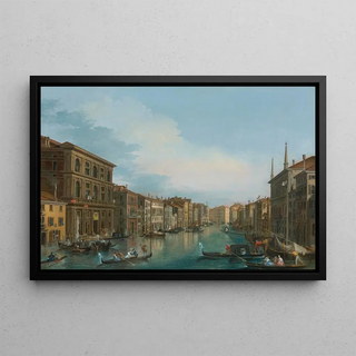 Giuseppe Bernardino Bison - View Of The Grand Canal From The Palazzo Grimani.webp