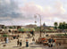 La place Louis XVI, plac de la Concorde w 1829 roku - Giuseppe Canella — widok dzieła