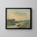 Le Palais Bourbon et le pont Louis XVI, pont de la Concorde - Giuseppe Canella — oprawiony obraz na ścianie