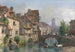 Widok Rouen - Giuseppe Canella — widok dzieła
