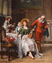 La Leçon de musique - Giuseppe Castiglione — widok dzieła
