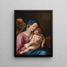 La Sainte Famille - Giuseppe Cesari — oprawiony obraz na ścianie