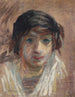 Tête de femme - Giuseppe Cominetti — widok dzieła