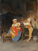Mały muzyk - Giuseppe Costantini — widok dzieła