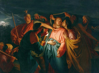 Le Baiser de Judas - Giuseppe Diotti — widok dzieła