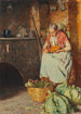 w kuchni - Giuseppe Giardiello — widok dzieła