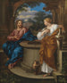 Le Christ et la femme samaritaine - Giuseppe Nicola Nasini — widok dzieła
