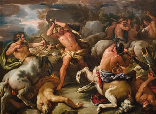 Giuseppe Simonelli - Battle of the Centaurs against the Lapiths.webp