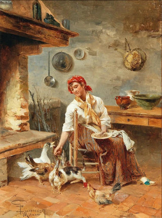 Giuseppe Zannoni - Feeding the Pets.webp