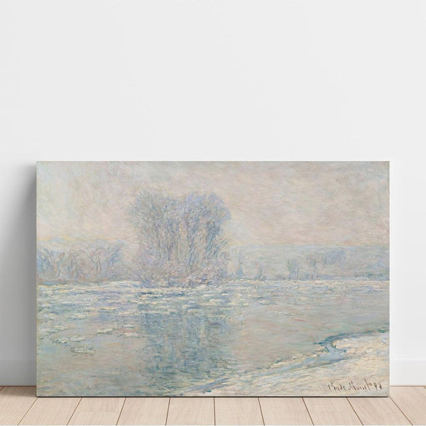 Reprodukcja obrazu Glaçons, Effet Blanc - Claude Monet