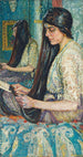 Siostra artysty Marii - Gladys Dorothy Davison — widok dzieła