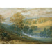 Reprodukcja obrazu Gledhow Hall, Yorkshire - Joseph Mallord William Turner