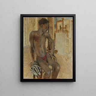 Glyn Warren Philpot - Seated Model in the Studio Henry Thomas.webp