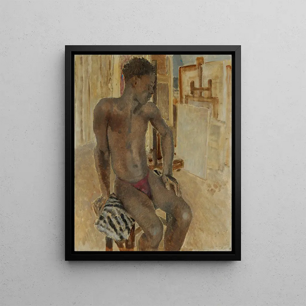 Glyn Warren Philpot - Seated Model in the Studio Henry Thomas.webp