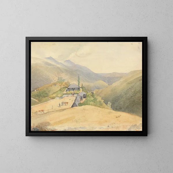 Mont Clifton - Godfrey Thomas Vigne — oprawiony obraz na ścianie