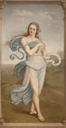 Thalie, muza komedii - Godfried Guffens — widok dzieła