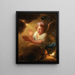 Alegoria życia ludzkiego - Godfried Schalcken — oprawiony obraz na ścianie