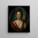 Anna Maria Gool - Godfried Schalcken — oprawiony obraz na ścianie