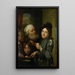 Chacun son goût - Godfried Schalcken — oprawiony obraz na ścianie