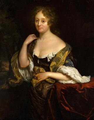 Godfried Schalcken - Portrait of Isabella Agneta Deutz.webp