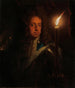 Portret Guillaume III 1650-1702 Książę Orange, Stadtholder, a od 1689 roku Król Anglii - Godfried Schalcken — widok dzieła